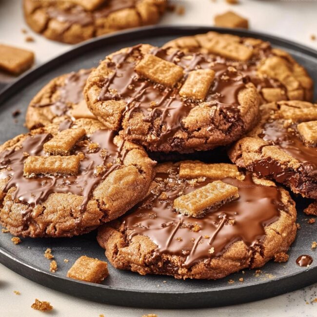 Biscoff Chocolate Delight Cookies: Fun Flavor Spins