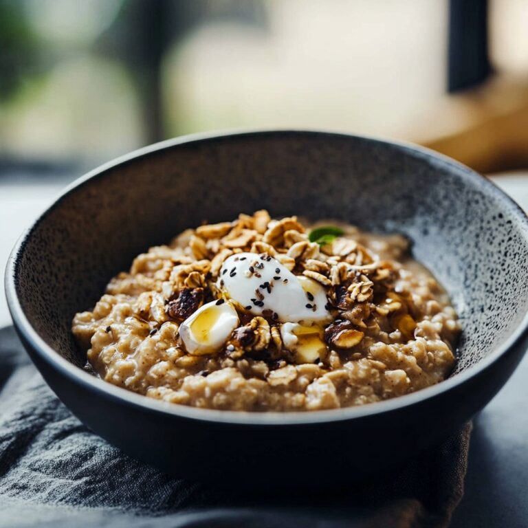 Savory Oatmeal Recipe