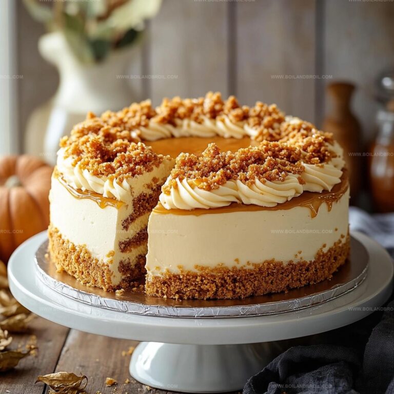 Pumpkin Cake with Caramel Frosting Recipe