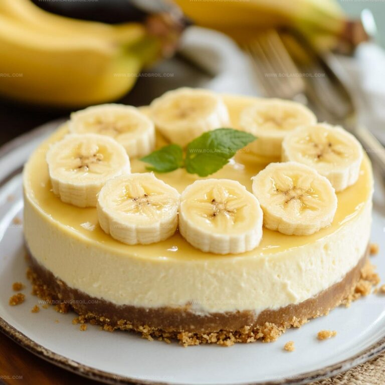 Banana Cream Cheesecake Bliss Recipe