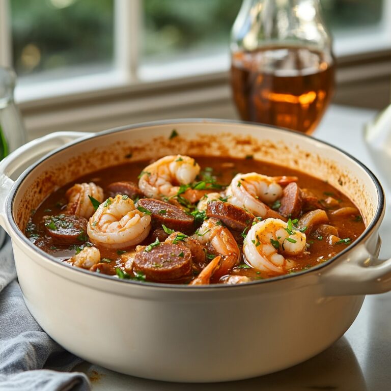 Delicious Shrimp & Sausage Gumbo Recipe