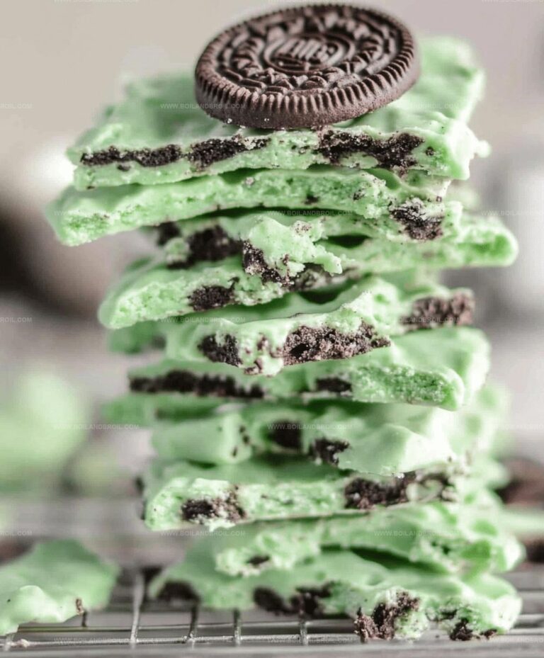 Mint Oreo Bark Recipe