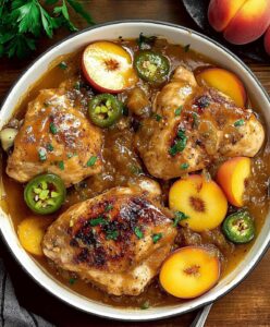 Jalapeno Peach Chicken Recipe