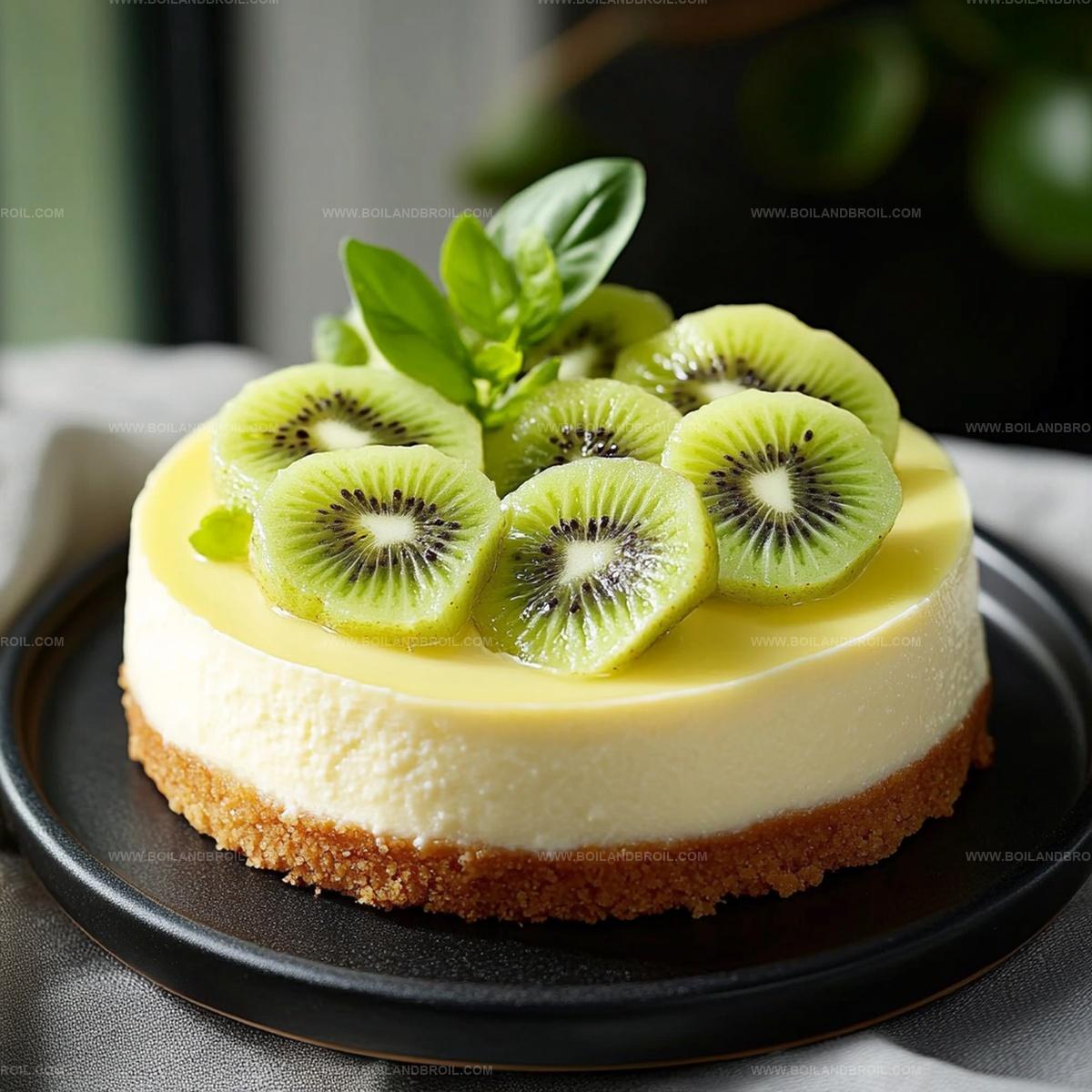 Refreshing Kiwi Cheesecake Recipe