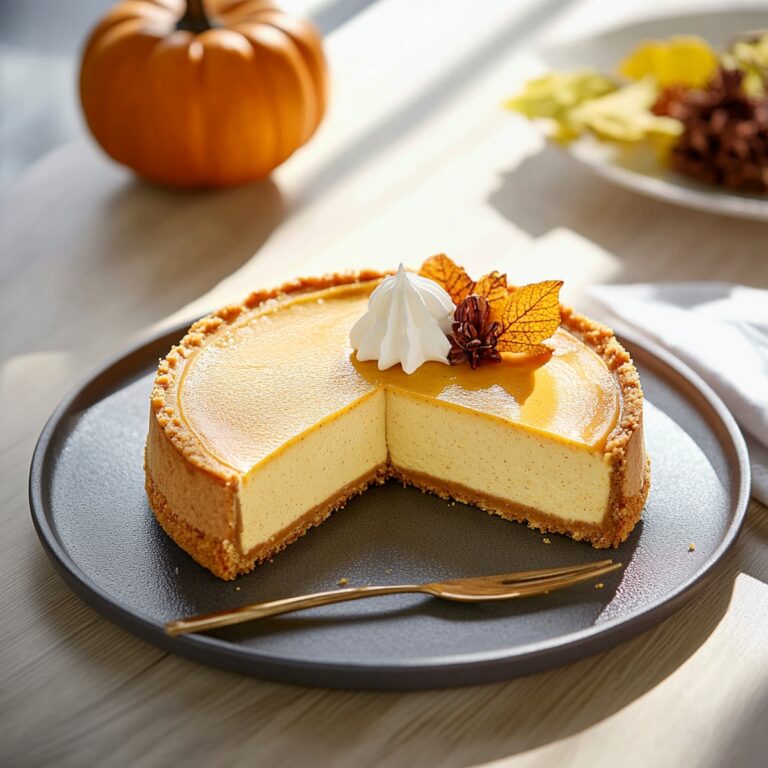 Pumpkin Spice Cheesecake Delight Recipe
