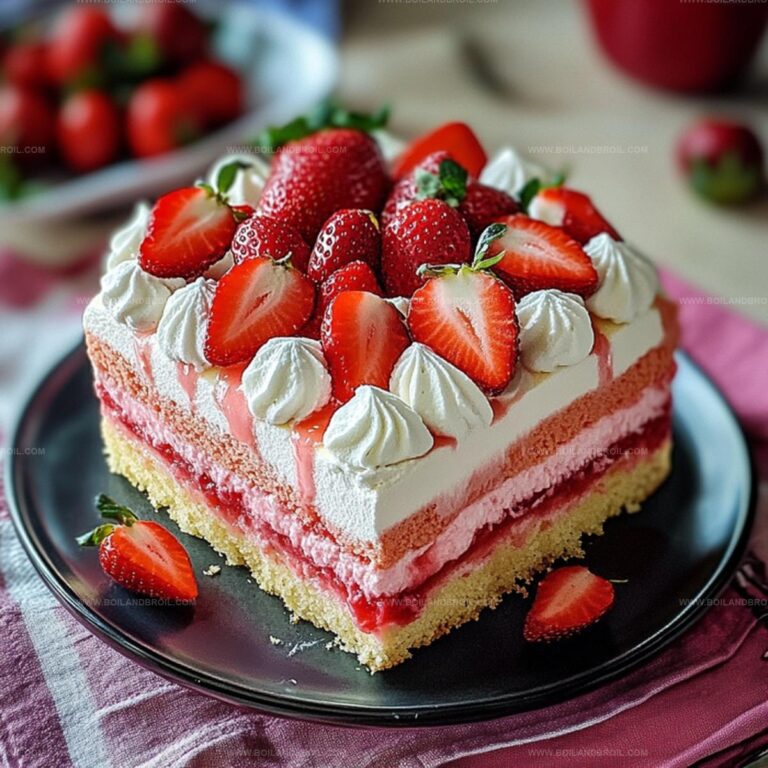 Berrylicious Strawberry Cake Recipe