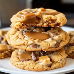 Butterfinger Caramel Crunch Cookies Recipe