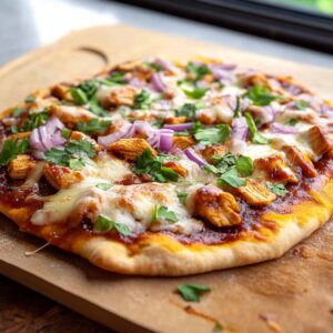 BBQ Chicken Flatbread Recipe