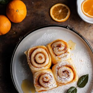 Fluffy Orange Cinnamon Rolls Recipe