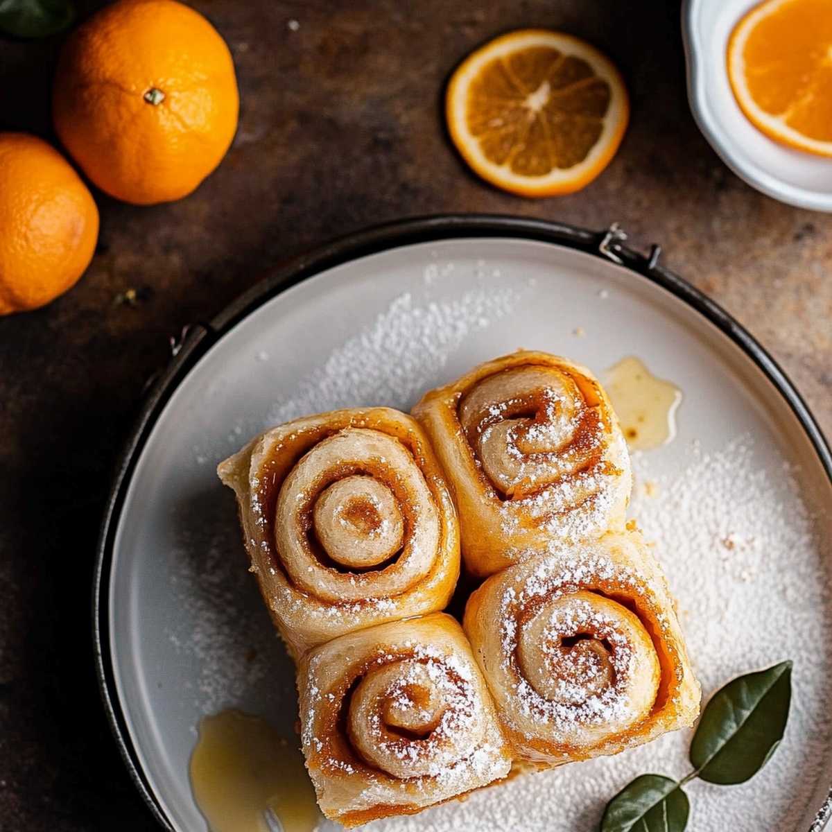 Fluffy Orange Cinnamon Rolls Recipe
