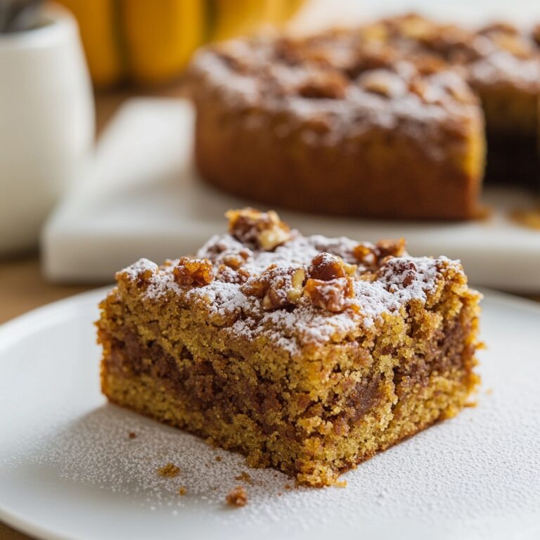 Pumpkin Spice Coffee Cake Recipe