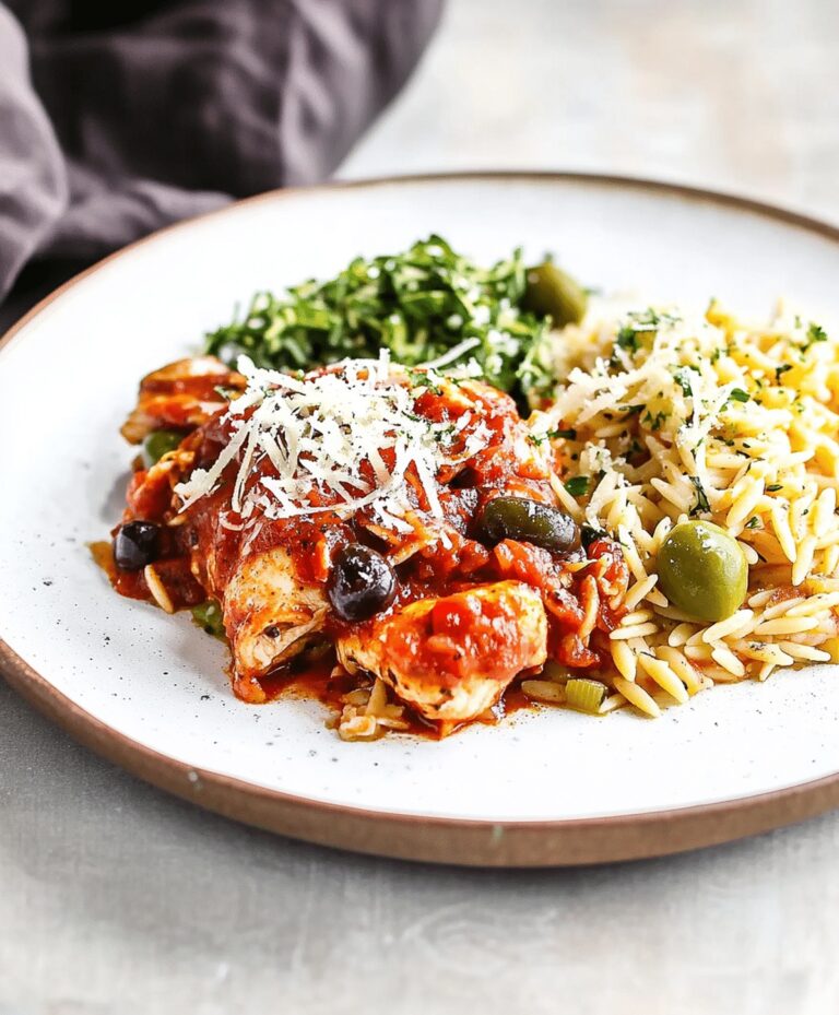 Slow Cooker Mediterranean Chicken With Orzo Recipe