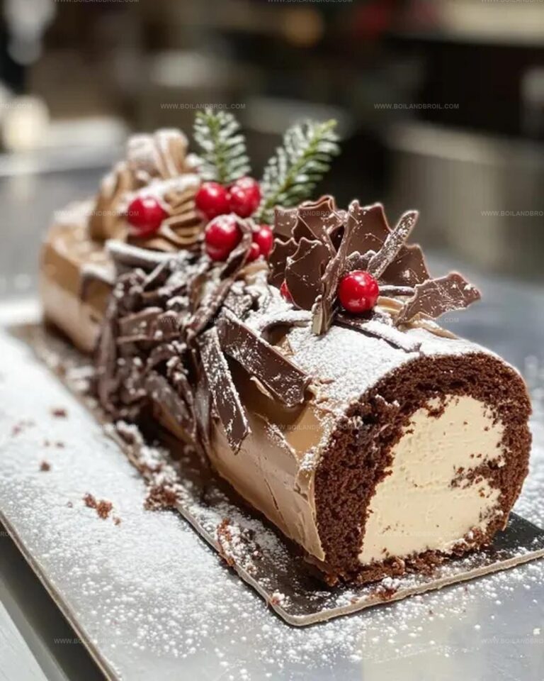 Yule Log Cake Recipe