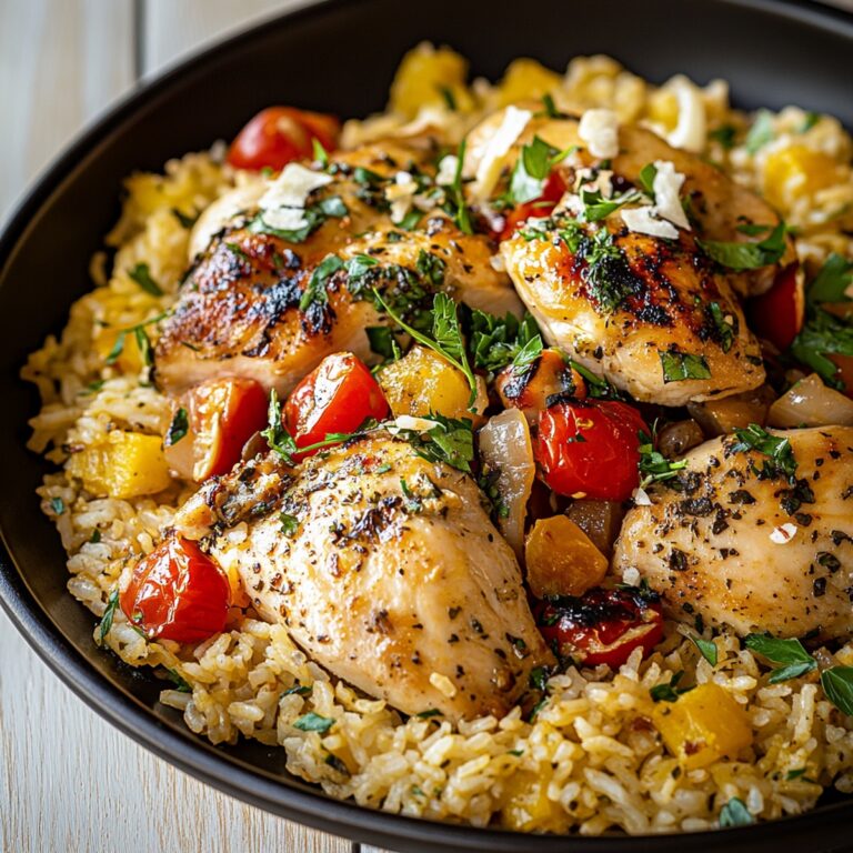 Mediterranean Chicken and Rice Recipe
