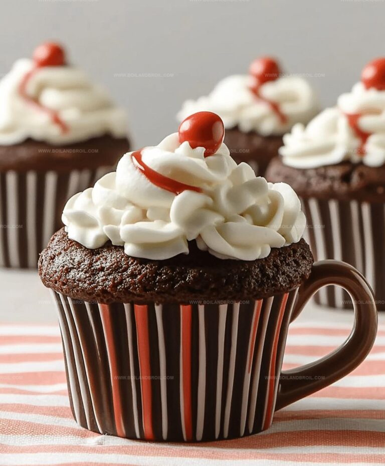 Hot Cocoa Cupcake Mugs Recipe
