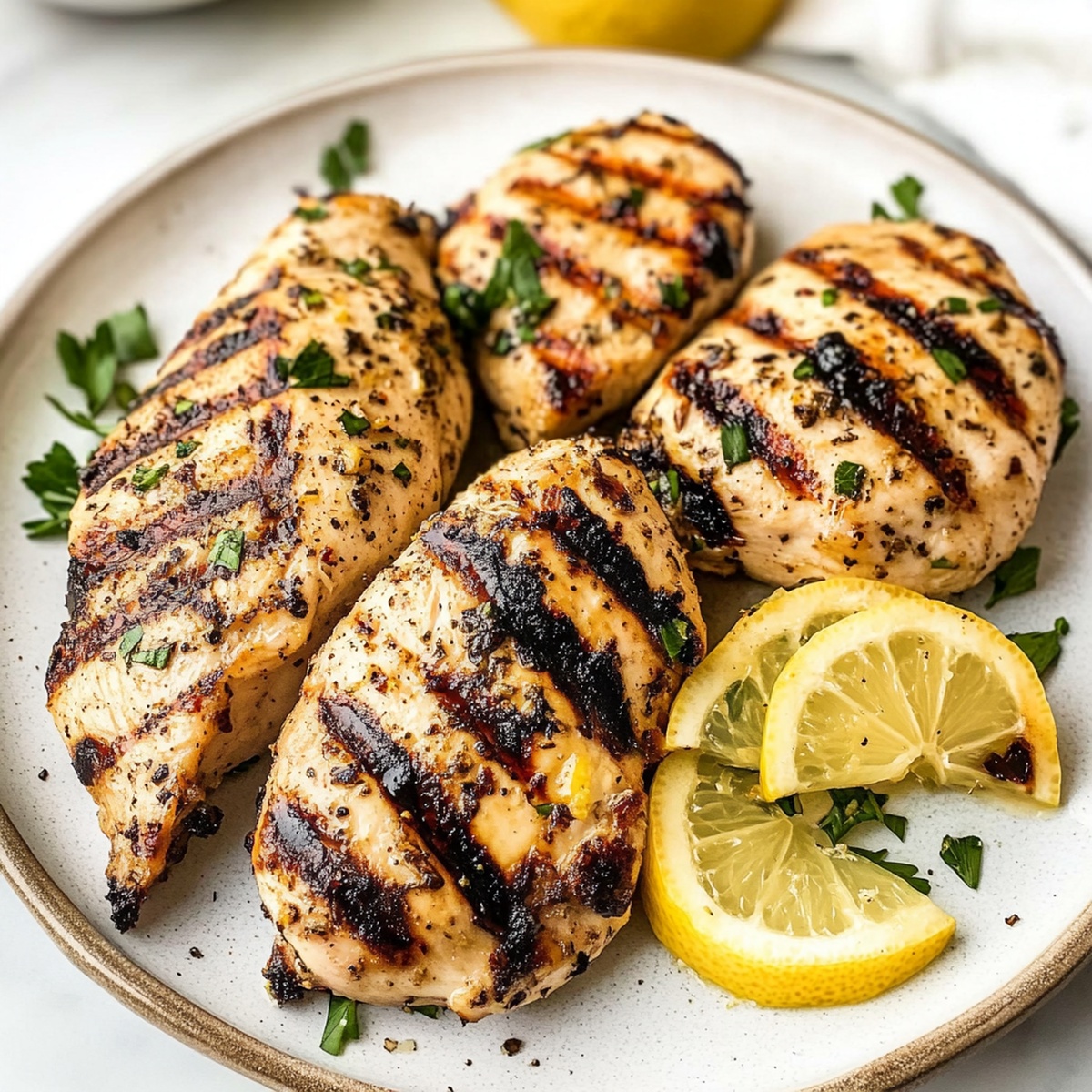 Grilled Lemon Chicken Recipe