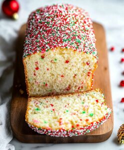 Christmas Sprinkle Buttermilk Bread Recipe