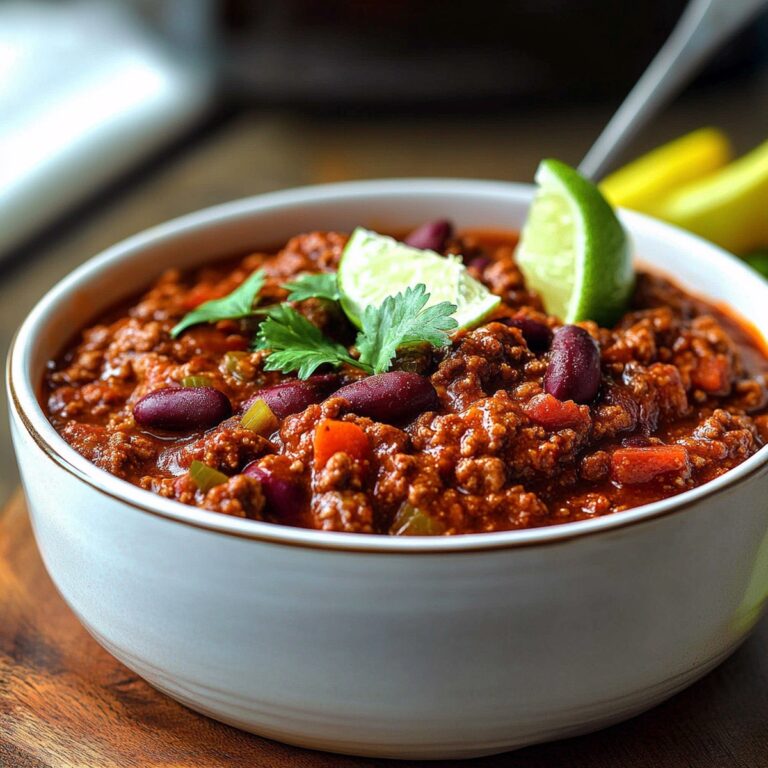 Slow Cooker Chili Con Carne Made Easy Recipe