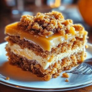 Homemade Pumpkin Spice Crumble Cake Recipe