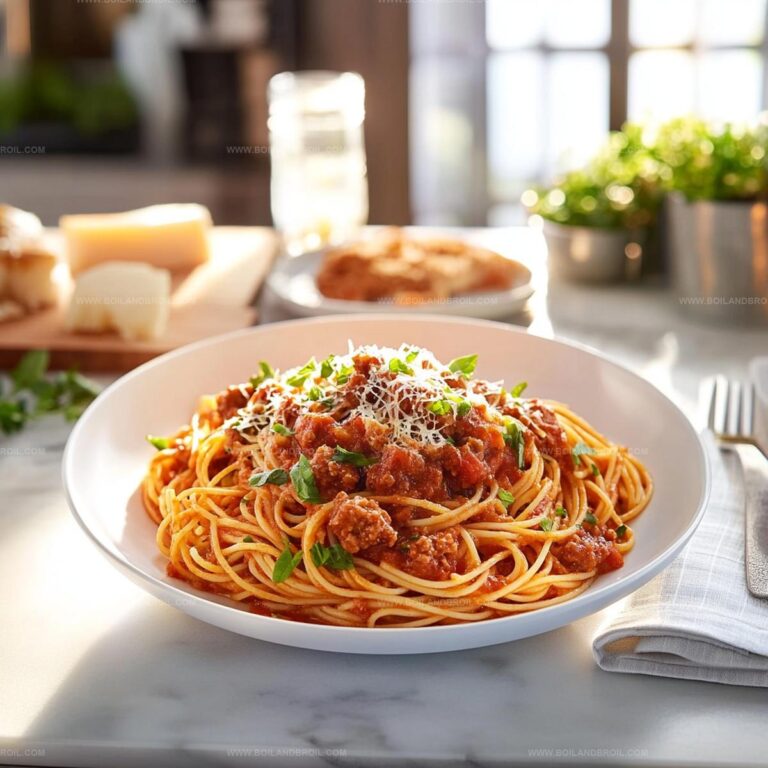 Hearty Spaghetti Meat Sauce Recipe