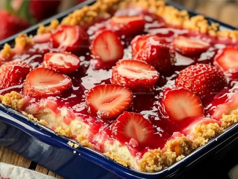 Strawberry Cheesecake Dump Cake Recipe