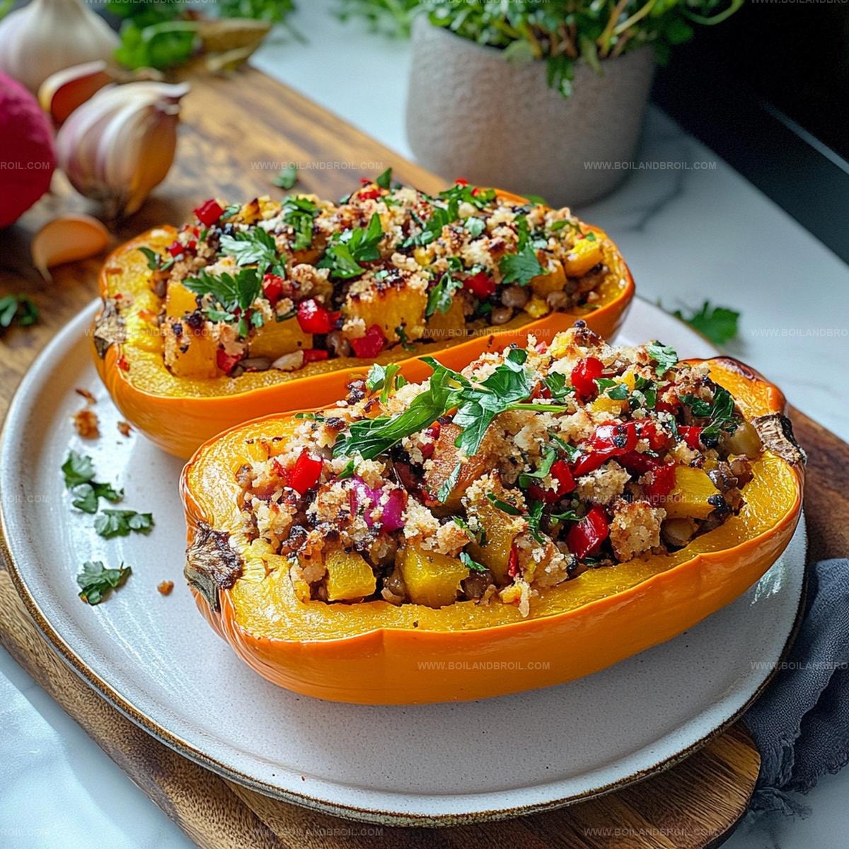 Stuffed Butternut Squash Recipe