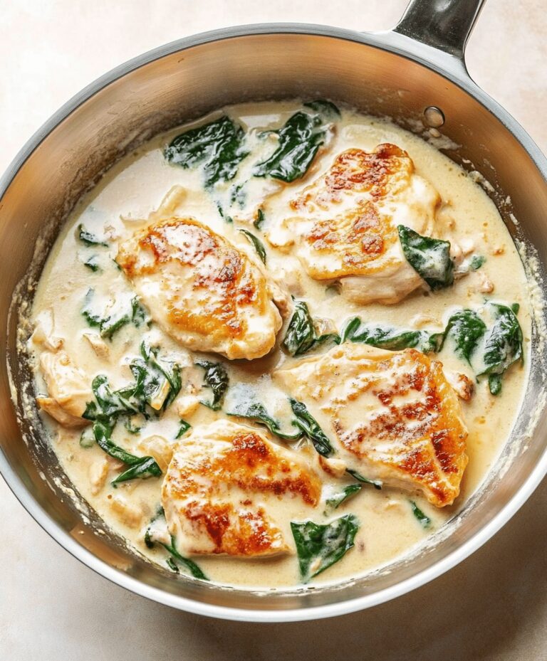 Creamy Chicken Florentine Recipe