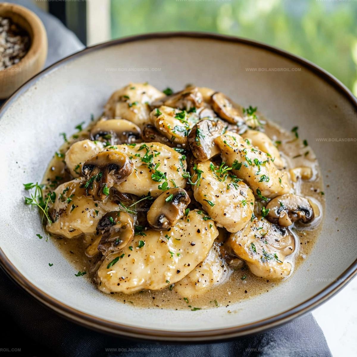 Savory Mushroom Chicken Recipe