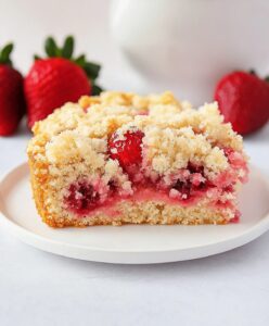Strawberry Crumb Cake Recipe