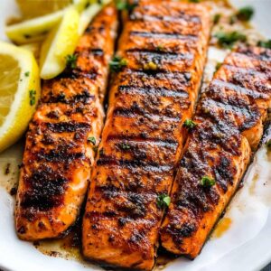 BBQ Grilled Salmon Recipe
