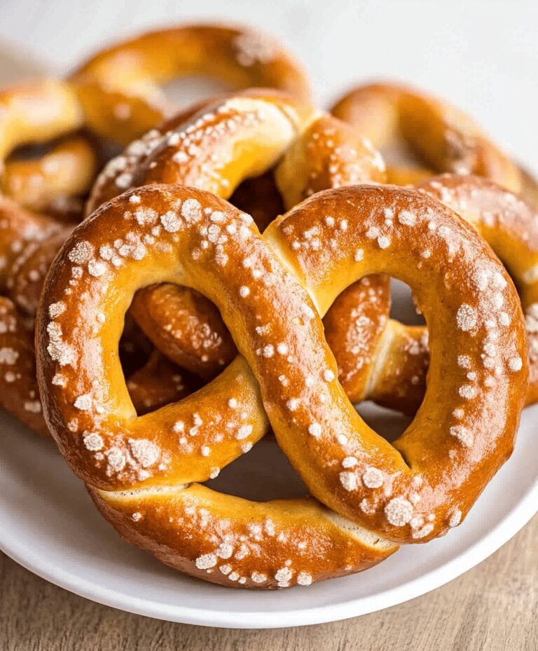 Easy Homemade Soft Pretzels Recipe