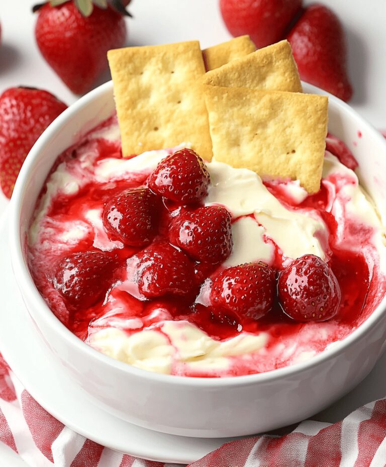 Strawberry Cheesecake Dip Recipe