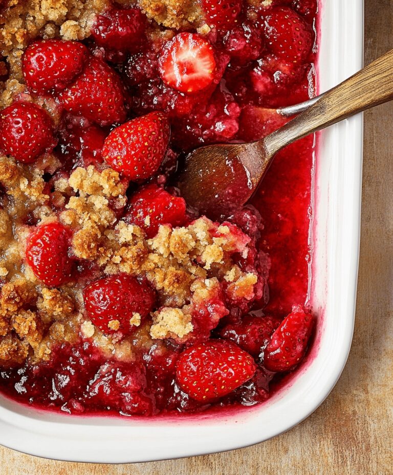 Strawberry Crisp Recipe