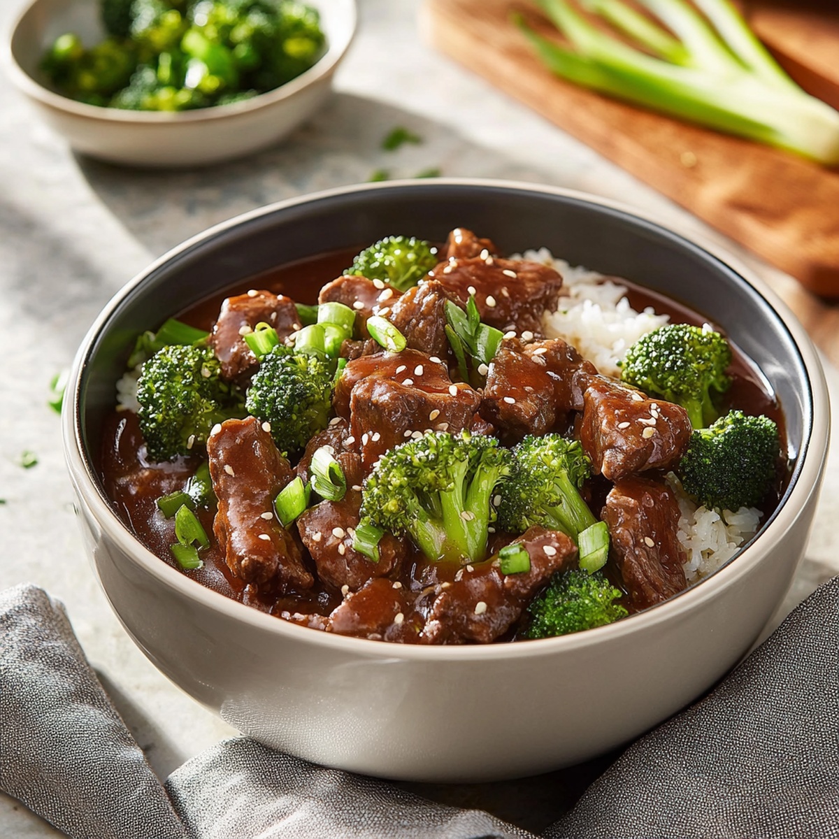 Easy Crockpot Beef and Broccoli Recipe