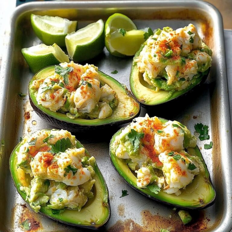 Avocado Crab Boats Recipe