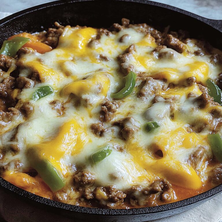 Philly Cheese Beef Skillet Recipe