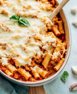 Creamy Baked Ziti Recipe