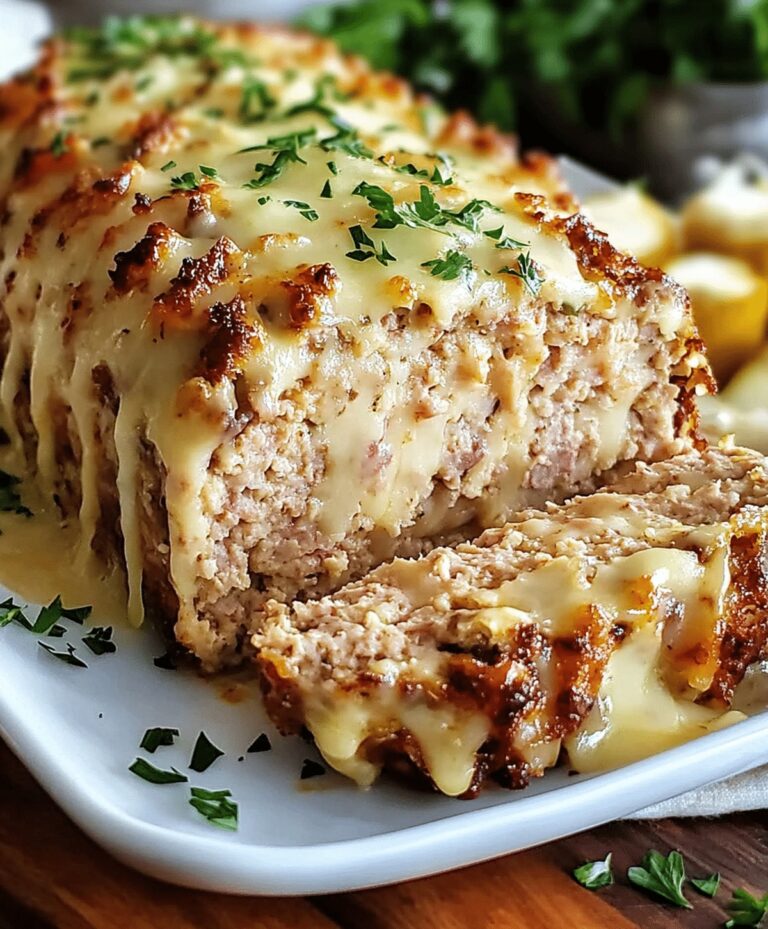 Chicken Cordon Bleu Meatloaf Recipe