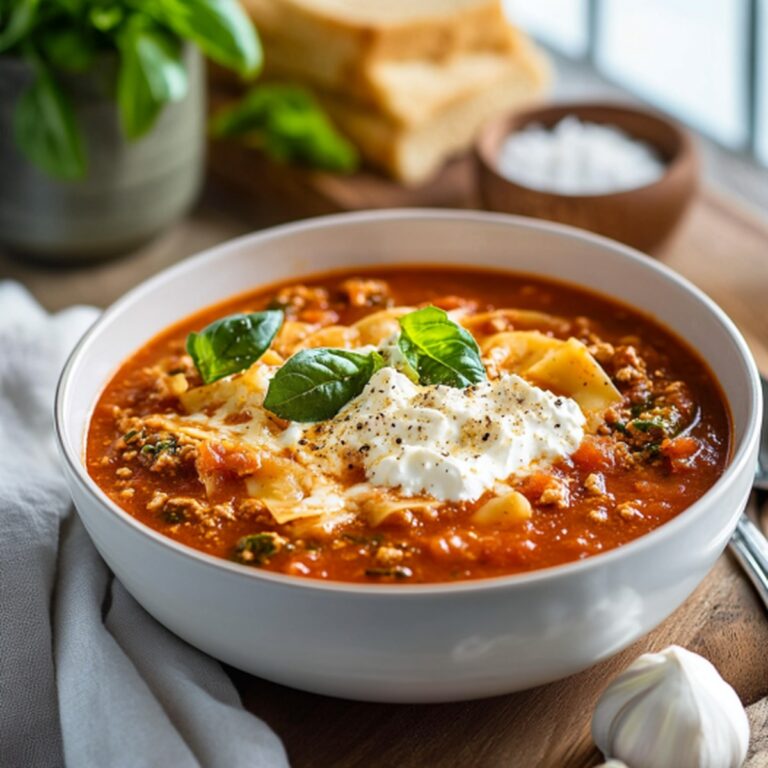 Lasagna Soup (Gluten-Free) Recipe
