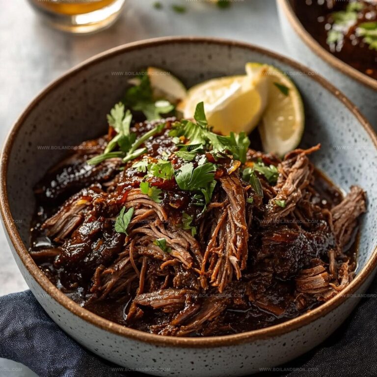 Sweet & Savory Caramelized Pulled Beef Brisket Recipe