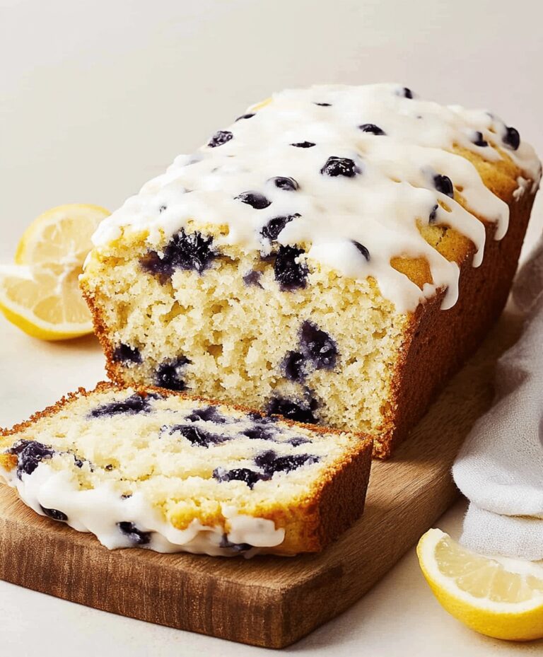Lemon Blueberry Bread Recipe