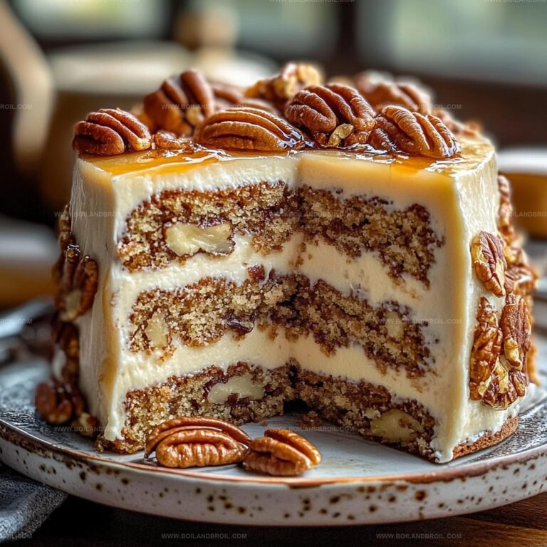 Southern Georgia Pecan Cake Recipe
