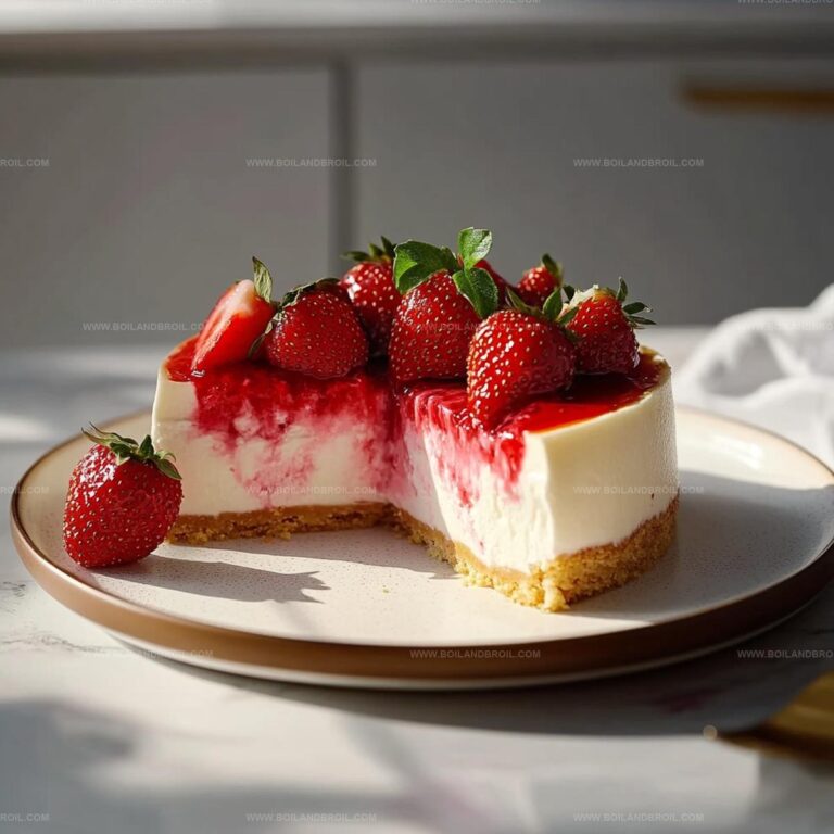 Delicious Strawberry Cheesecake Recipe