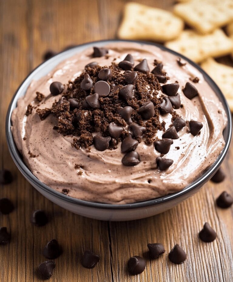 Luscious Brownie Batter Dip Recipe