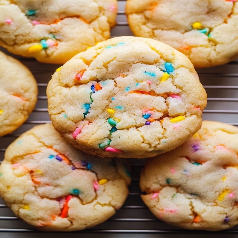 Funfetti Cheesecake Stuffed Cookies Recipe