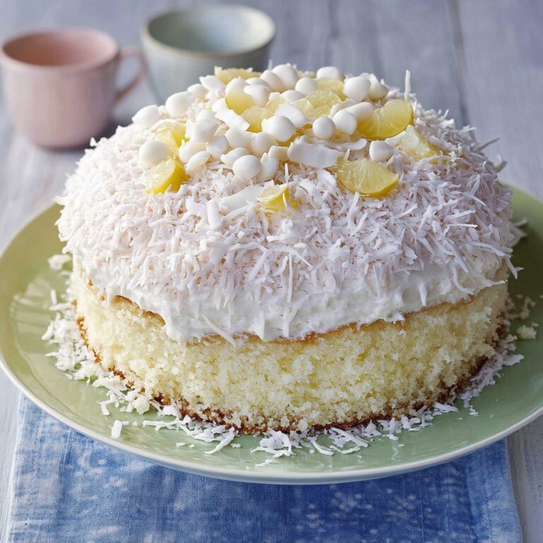 Coconut Lemon Cake Recipe