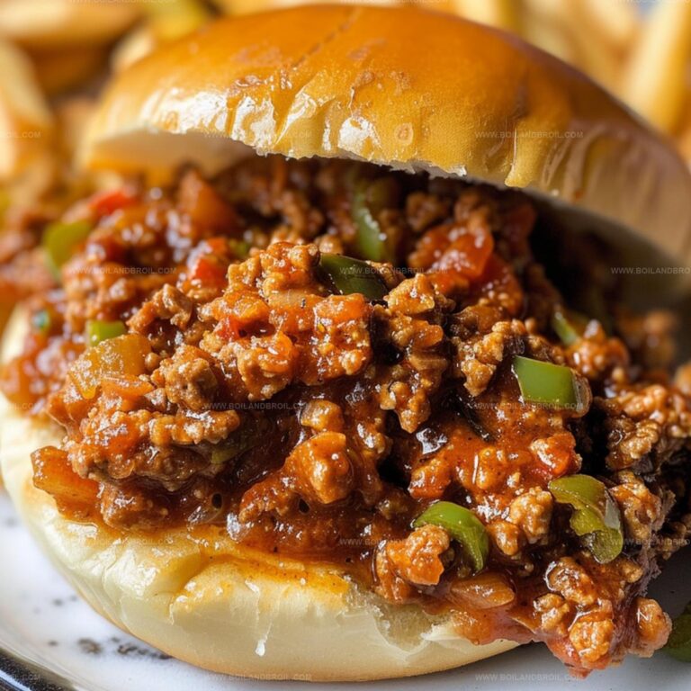 Healthy Turkey Sloppy Joes Recipe