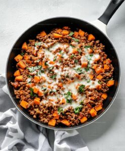 Ground Turkey Sweet Potato Skillet Recipe