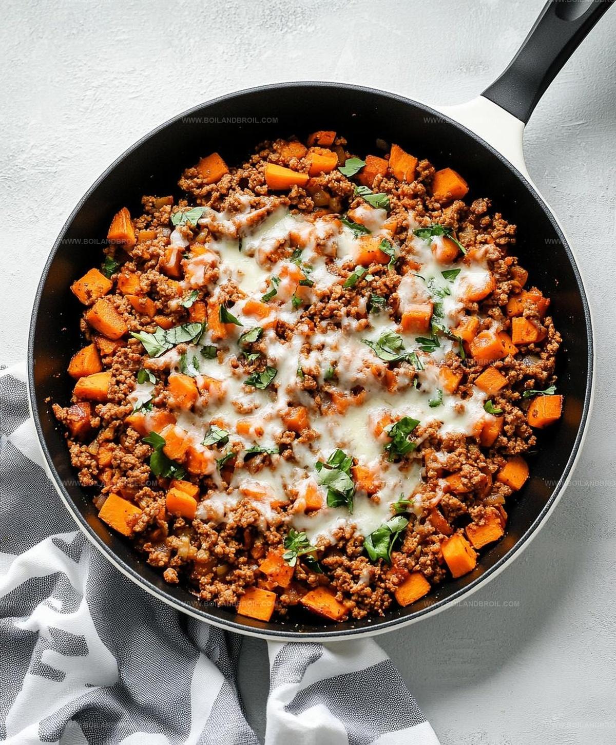 Ground Turkey Sweet Potato Skillet Recipe