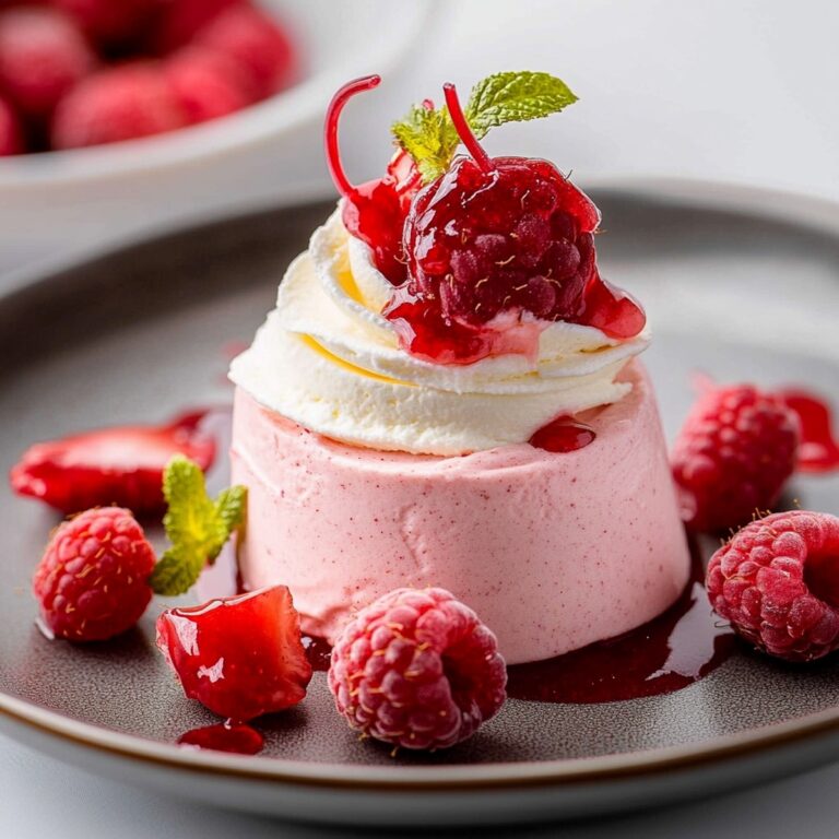 Creamy Raspberry Vanilla Mousse Recipe